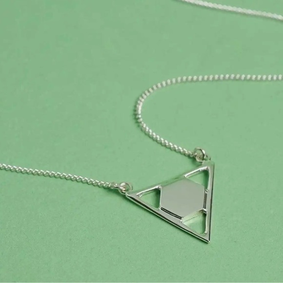 Sterling Silver Rhodium SOPHIE BLAKE Lisa Necklace - Picture 1 of 17